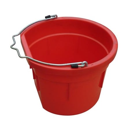Qingdao Huatian Hand Truck MR 8QT RED FLT Bucket MR8QP/FSB-RED